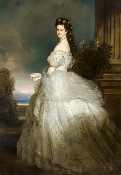 Empress Elisabeth by Franz Xaver Winterhalter