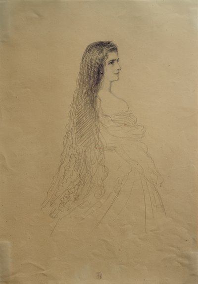 Empress Elisabeth of Austria by Franz Xaver Winterhalter