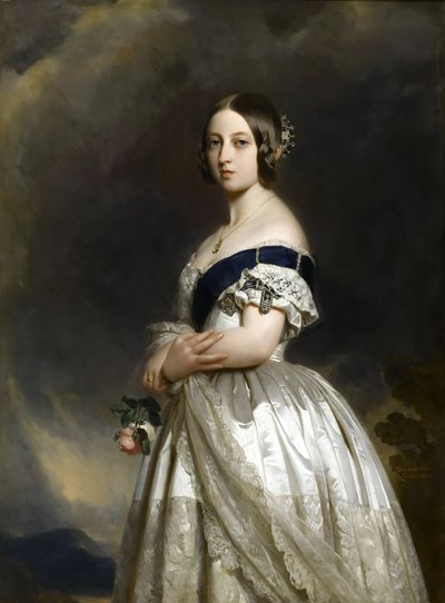 Portrait of Queen Victoria by Franz Xaver Winterhalter