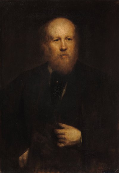 The Engraver Conrad Geyer by Franz von Lenbach