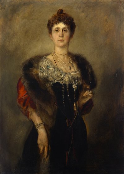 Emma Mumm (von Schwarzenstein) by Franz von Lenbach