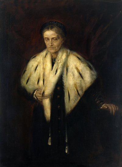 Ludovika Duchess in Bavaria by Franz von Lenbach