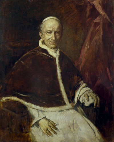 Pope Leo XIII by Franz von Lenbach