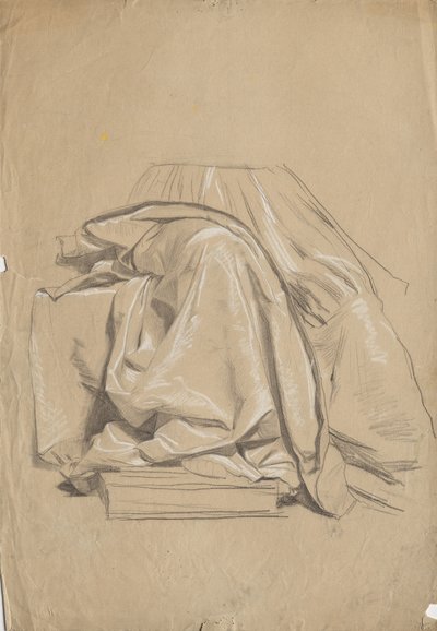 Drapery Study by Franz von Matsch