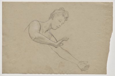 Figure Study for the Faculty Painting 