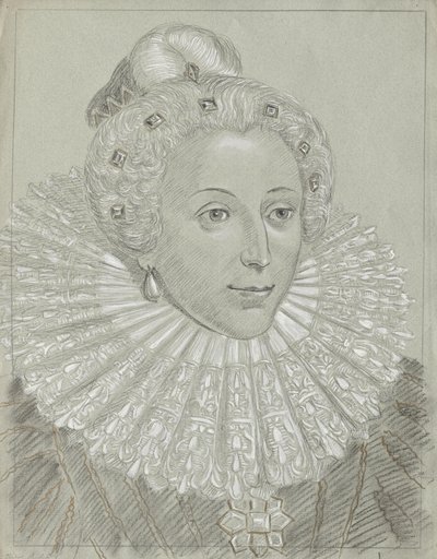 Queen Elizabeth of England by Franz von Matsch
