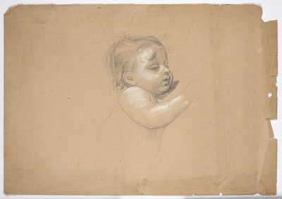 Study of a Toddler by Franz von Matsch