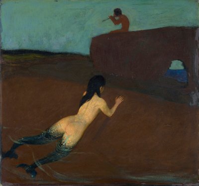Eavesdropping by Franz von Stuck