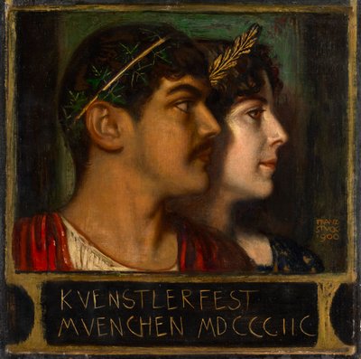 Franz and Mary Stuck by Franz von Stuck