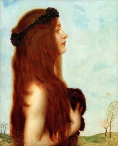 Spring by Franz von Stuck