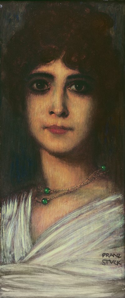 Portrait of a Woman by Franz von Stuck