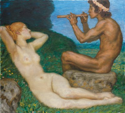 Spring Love by Franz von Stuck