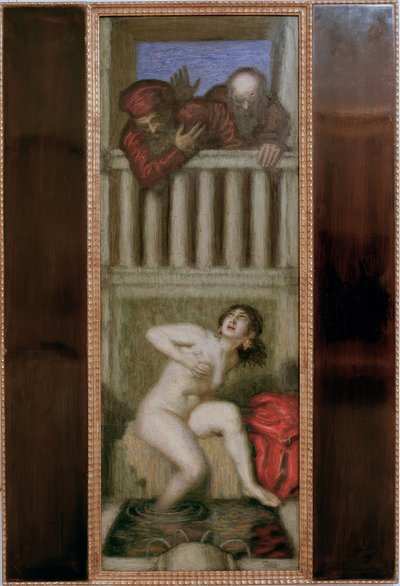 Susanna and the Elders by Franz von Stuck