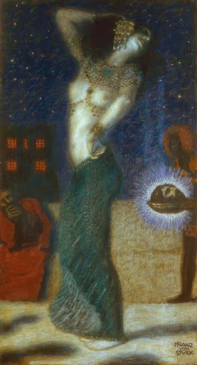 Dancing Salome by Franz von Stuck