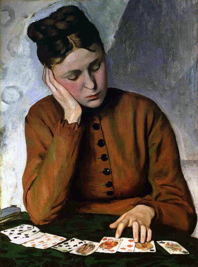 The Fortune Teller, 1869 by Frédéric Bazille