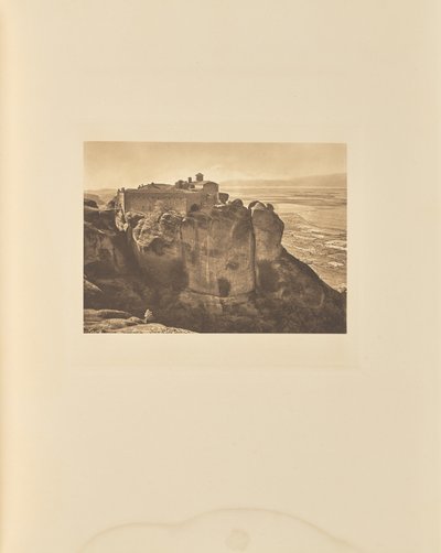 The Convent of St-Etienne at Meteora by Frédéric Boissonnas
