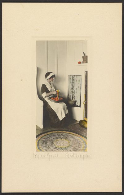 Paring Apples by Fred Thompson
