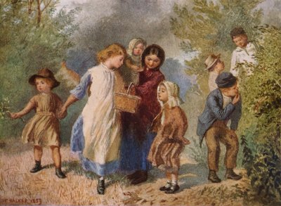 Blackberrying by Fred Walker