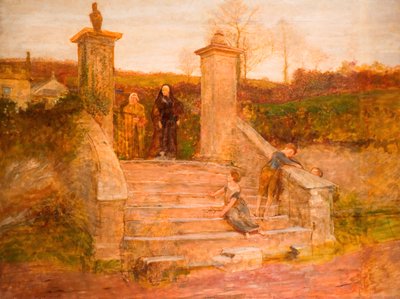 The Old Gate, 1868 by Fred Walker