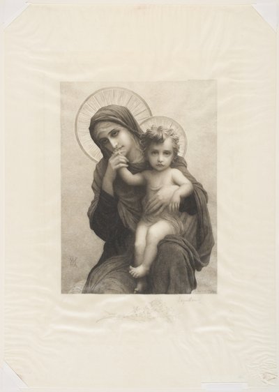 Madonna and Child by Frederic Auguste Laguillermie