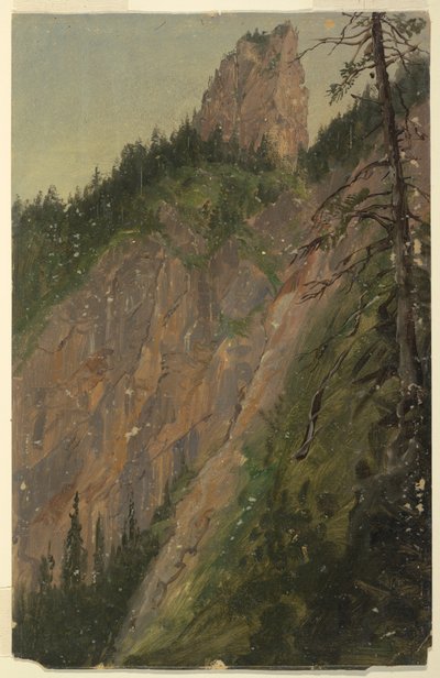 Alpine Landscape, Bavaria or Switzerland by Frederic Edwin Church