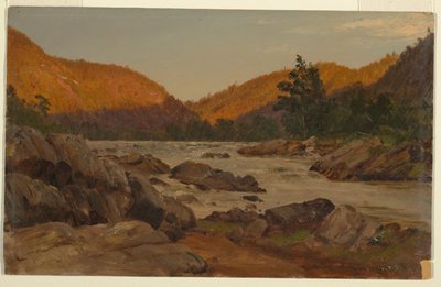 Autumn Landscape in North Carolina by Frederic Edwin Church