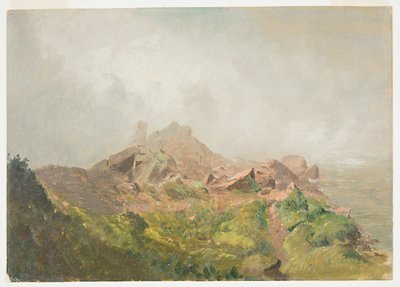 Base of the American Falls, Niagara by Frederic Edwin Church