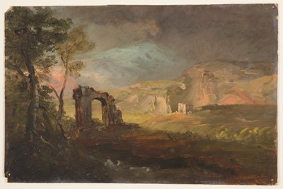 Campagna Fantasy by Frederic Edwin Church