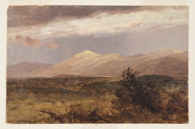 Catskills at Sunset by Frederic Edwin Church