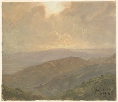 Cloudy Skies, Jamaica by Frederic Edwin Church