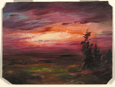 Evening Twilight by Frederic Edwin Church