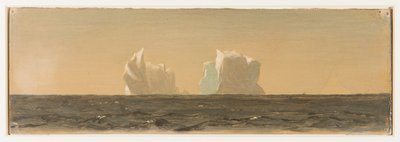 Floating Icebergs by Frederic Edwin Church