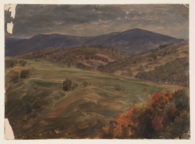 Hilly Landscape, Early Autumn by Frederic Edwin Church