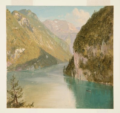 Königssee, Bavaria by Frederic Edwin Church