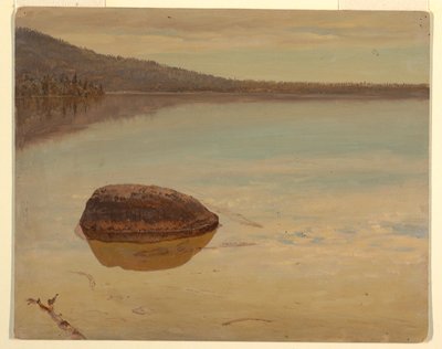 Lake Katahdin by Frederic Edwin Church