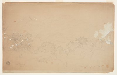 Landscape Near Guaranda, Ecuador by Frederic Edwin Church