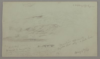 Landscapes near Baalbek, Lebanon by Frederic Edwin Church