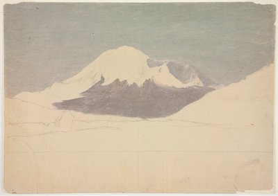 Mount Chimborazo, Ecuador by Frederic Edwin Church