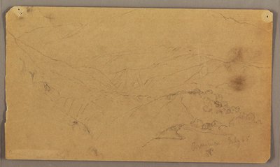 Mountain Landscape, Jamaica by Frederic Edwin Church