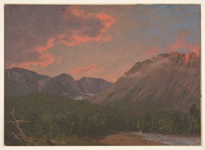 Mountain Landscape at Sunset by Frederic Edwin Church