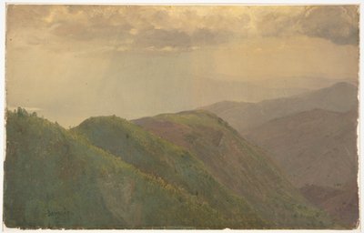 Mountains in Jamaica by Frederic Edwin Church
