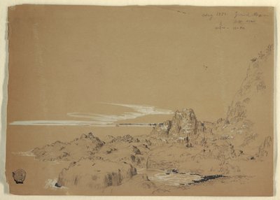 Rocky Coast, Grand Manan, Canada by Frederic Edwin Church