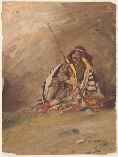 Seated Bedouin by Frederic Edwin Church