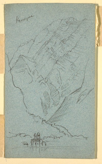 Shore of the Konigssee, B by Frederic Edwin Church