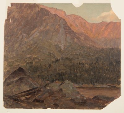 The Great Katahdin Basin, Maine by Frederic Edwin Church