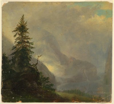 The Koenigsee, near Berchtesgaden, Bavaria by Frederic Edwin Church