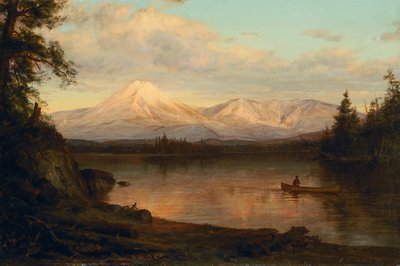 View of Mount Katahdin by Frederic Edwin Church