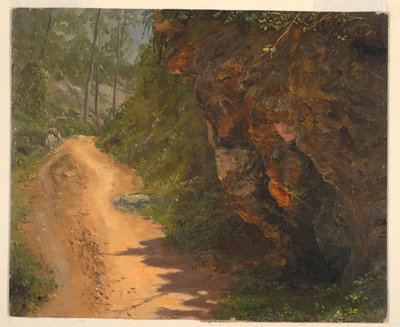 Woodland Path, Jamaica by Frederic Edwin Church