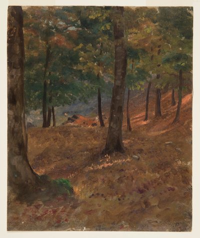 Woodland Scene by Frederic Edwin Church