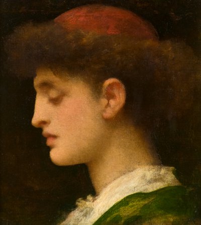 A Florentine Student by Frederic Leighton